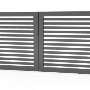 Custom Dual Automatic Swing Gate - SoHo